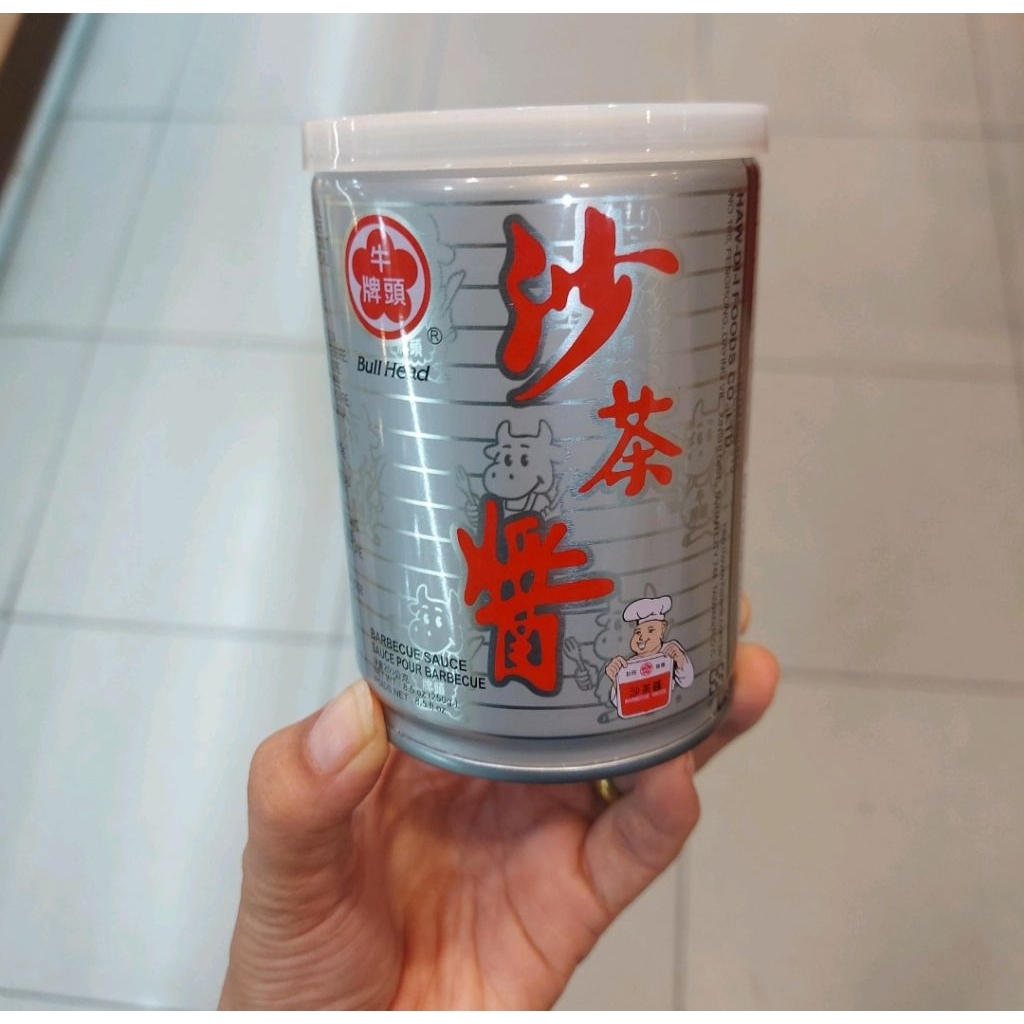 

bull head sha cha barbeque sauce 250g saus barbekue taiwan bullhead bbq sauce shacha 沙茶酱