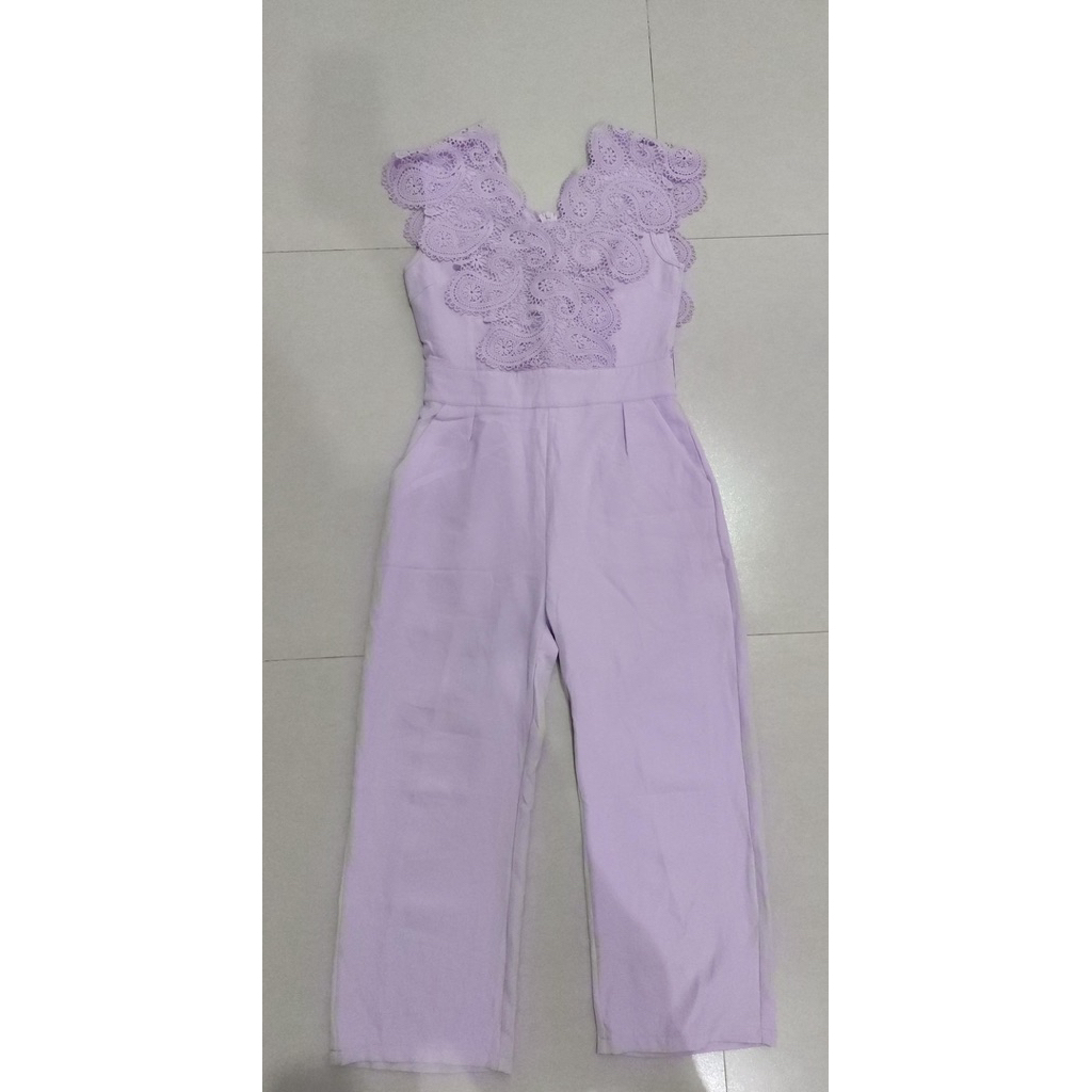 prelove shein lilac one set lucu size s