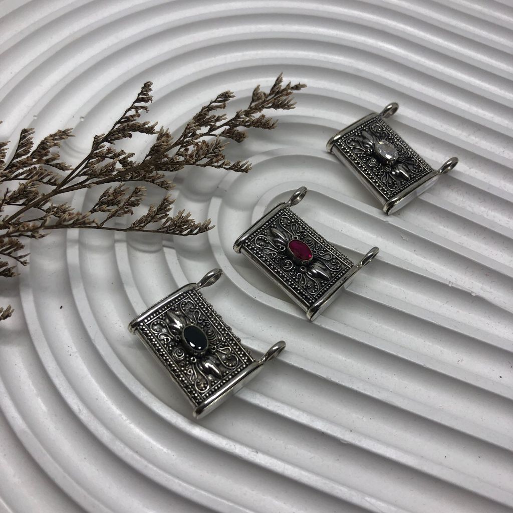 BLANDONG KOTAK BUN PERMATA//BLANDONG BAYI PERAK 925%