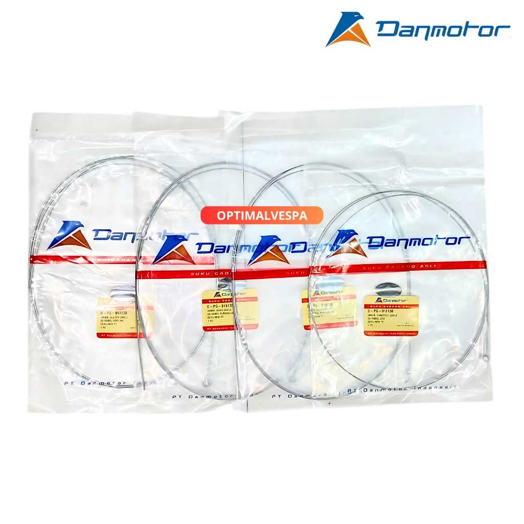[Danmotor] Tali Kabel Dalam Gas Kopling Gigi Set Vespa Super Sprint Px Ps Exclusive Excel