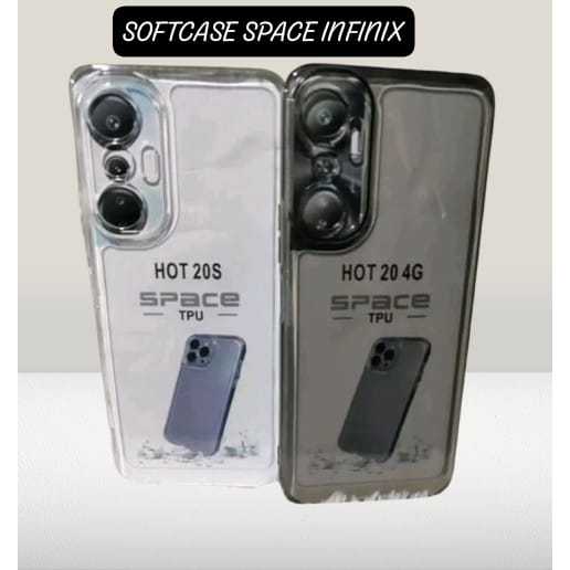 SOFTCASE SPACE SILIKON TRANSPARAN CASING INFINIX 50 4G 50 5G 50 PRO+ 50I/SMART 9