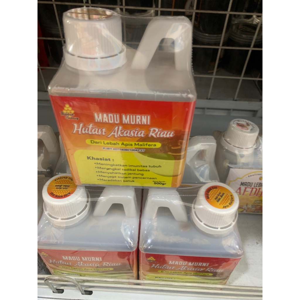 

madu akasia hutan setengah kilo