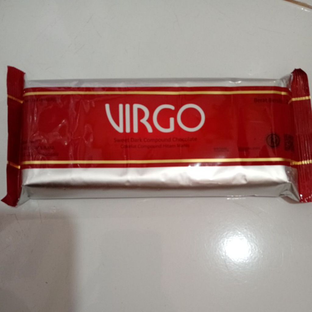 

Cokelat Dark Compound Merk Virgo 250gr