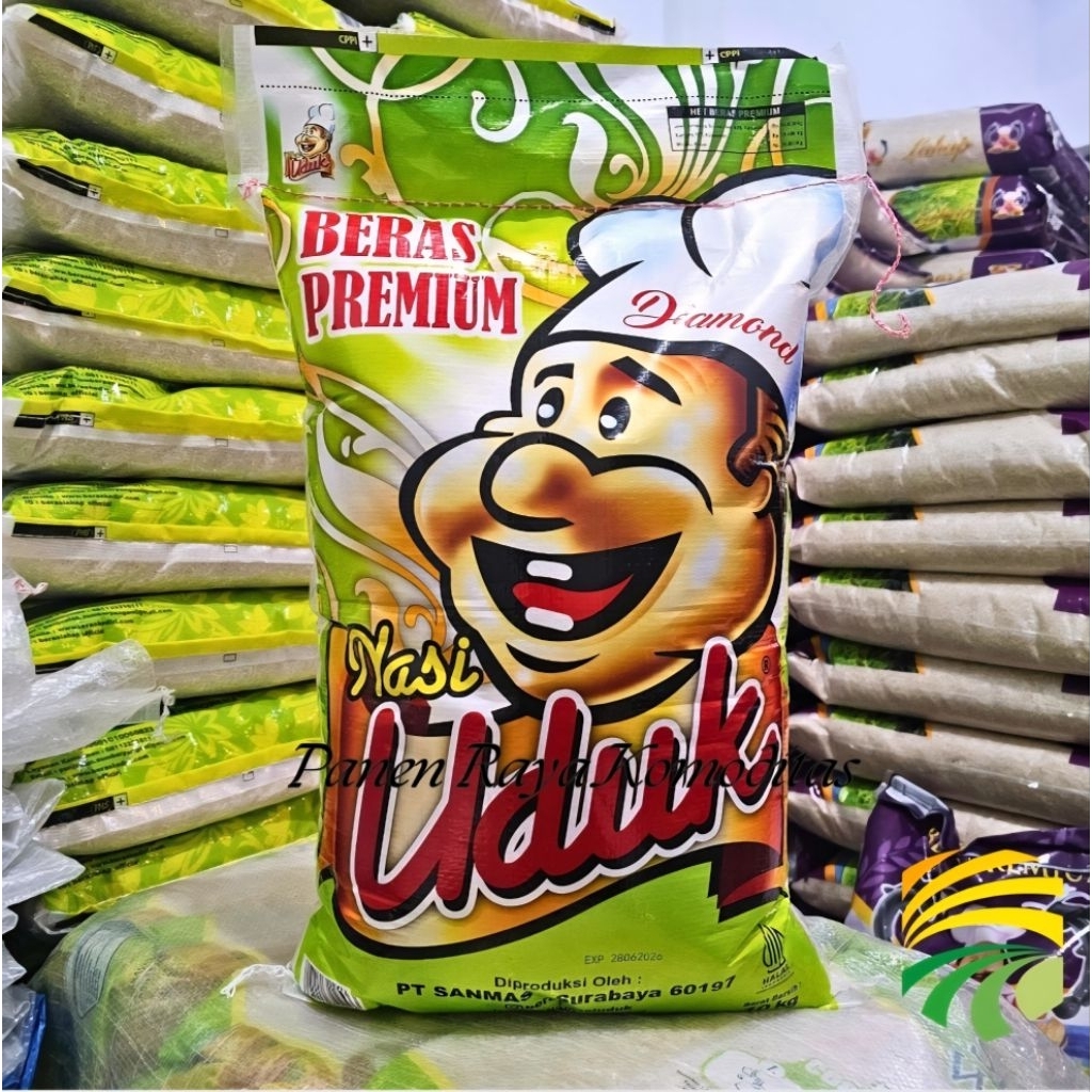 

Beras Uduk Hijau 10 kg (Wangi Pandan)