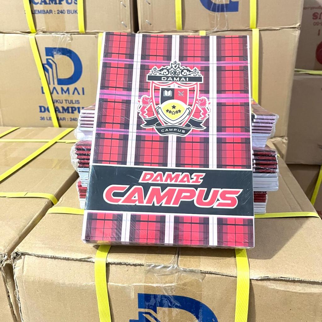 

Buku Tulis Campus ISI 36 LEMBAR / DAMAI / BMC / BOXY / BUKU TULIS / BUKU SEKOLAH / BUKU TULIS ISI 36 LEMBAR / ALAT SEKOLAH / BUKU TULIS 1 PACK