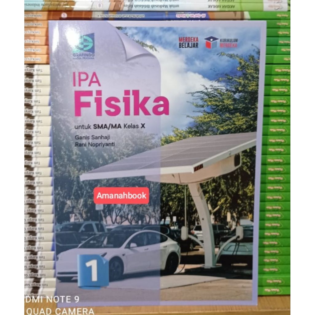 Buku IPA Fisika SMA Kelas 10 Kurikulum Merdeka Grafindo