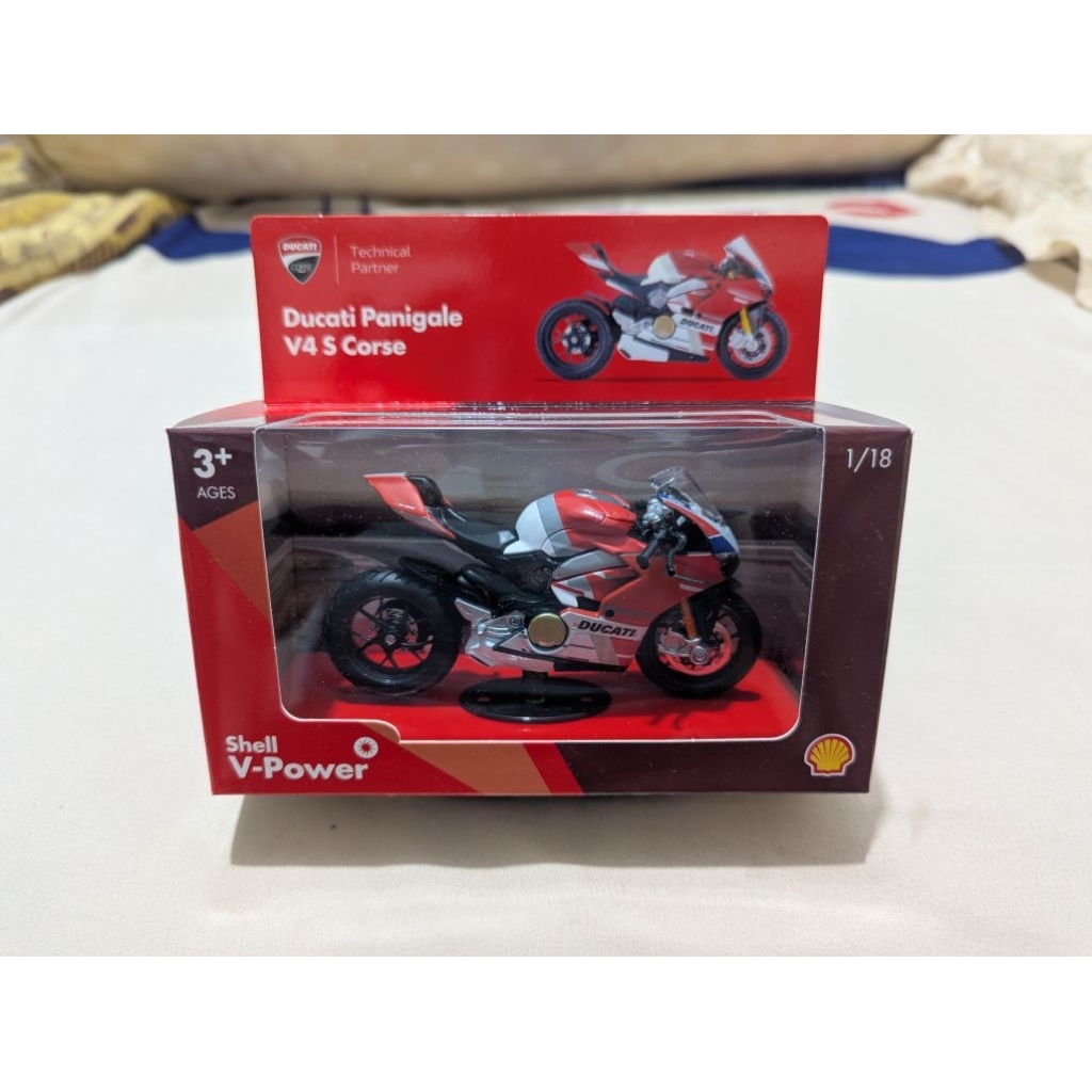 diecast shell ducati panigale v4 / mainan anak motor ducati panigale / diecast shell ducati