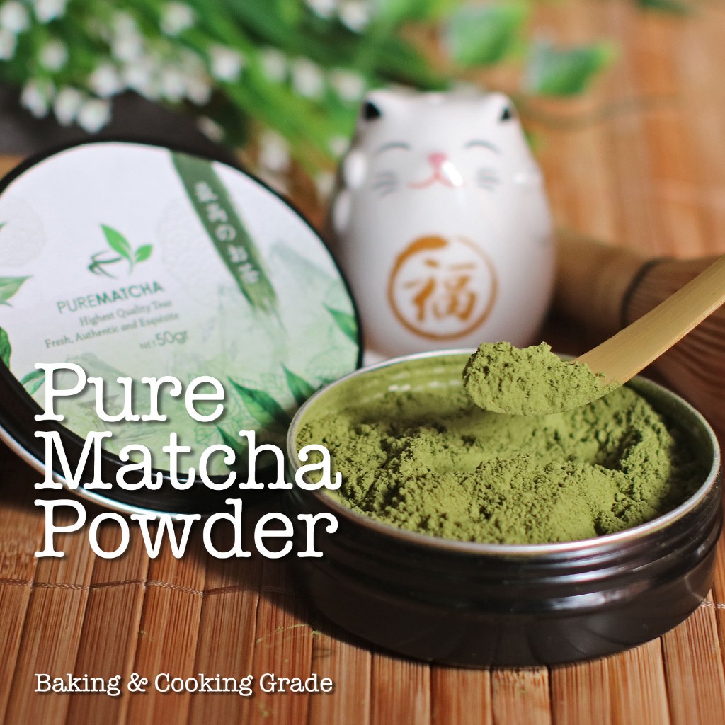 

Pure Matcha Powder - Bubuk Matcha 250gr Greentea Teh Hijau Green Tea