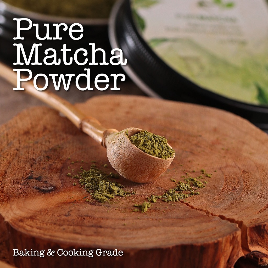 

Pure Matcha Powder 50gr Green Tea Bubuk Matcha Murni Tanpa Campuran Pouch Reguler