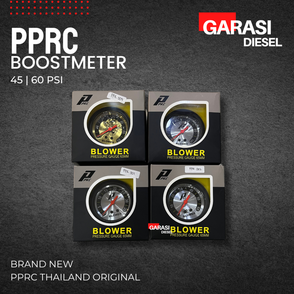 BOOST METER PPRC ORIGINAL THAILAND + BONUS BRACKET HPD