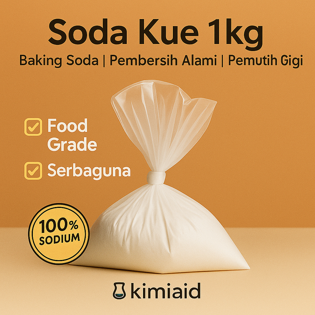 

Soda Kue 1Kg Baking Soda - Baking Powder Pembersih Serbaguna Pemutih Cleaner WC Toilet Dapur