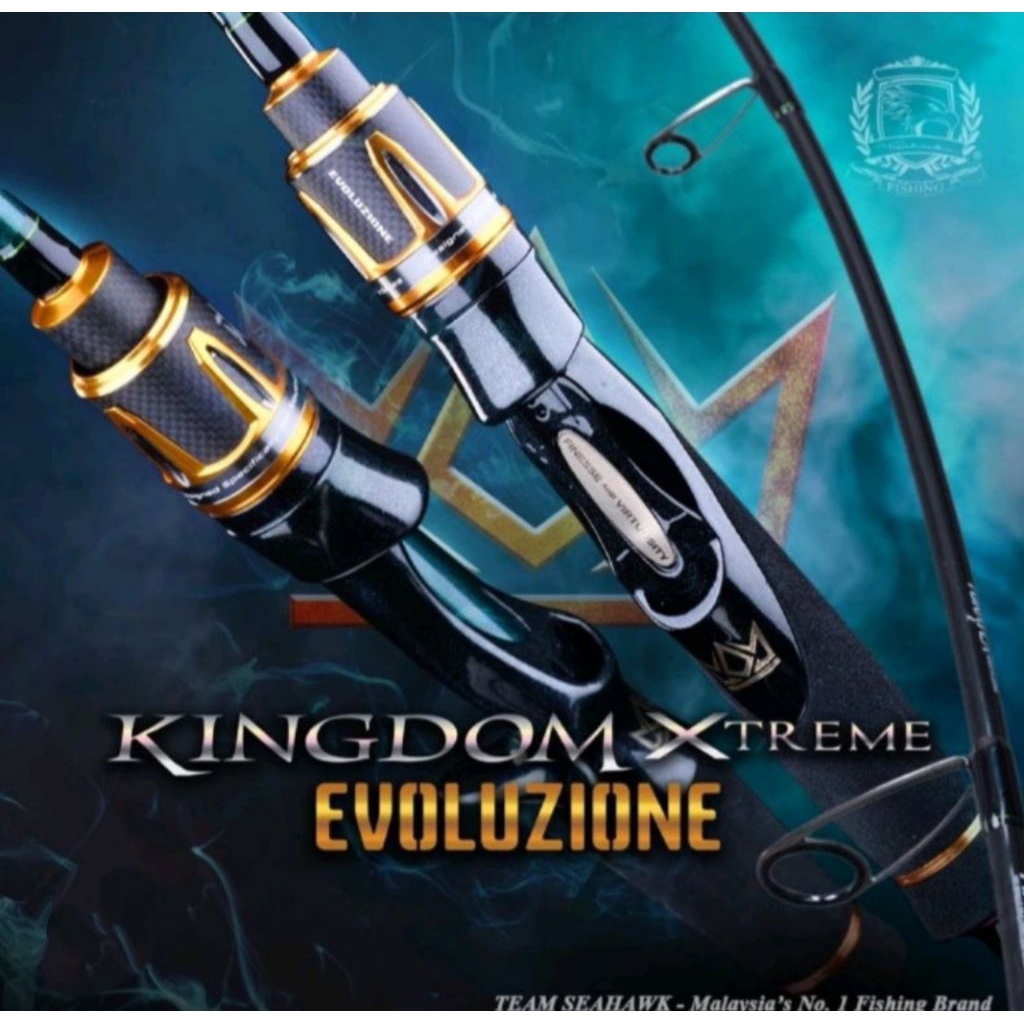 Joran Pancing Spinning Seahawk KINGDOM XTREME EVOLUZIONE Solid Carbon