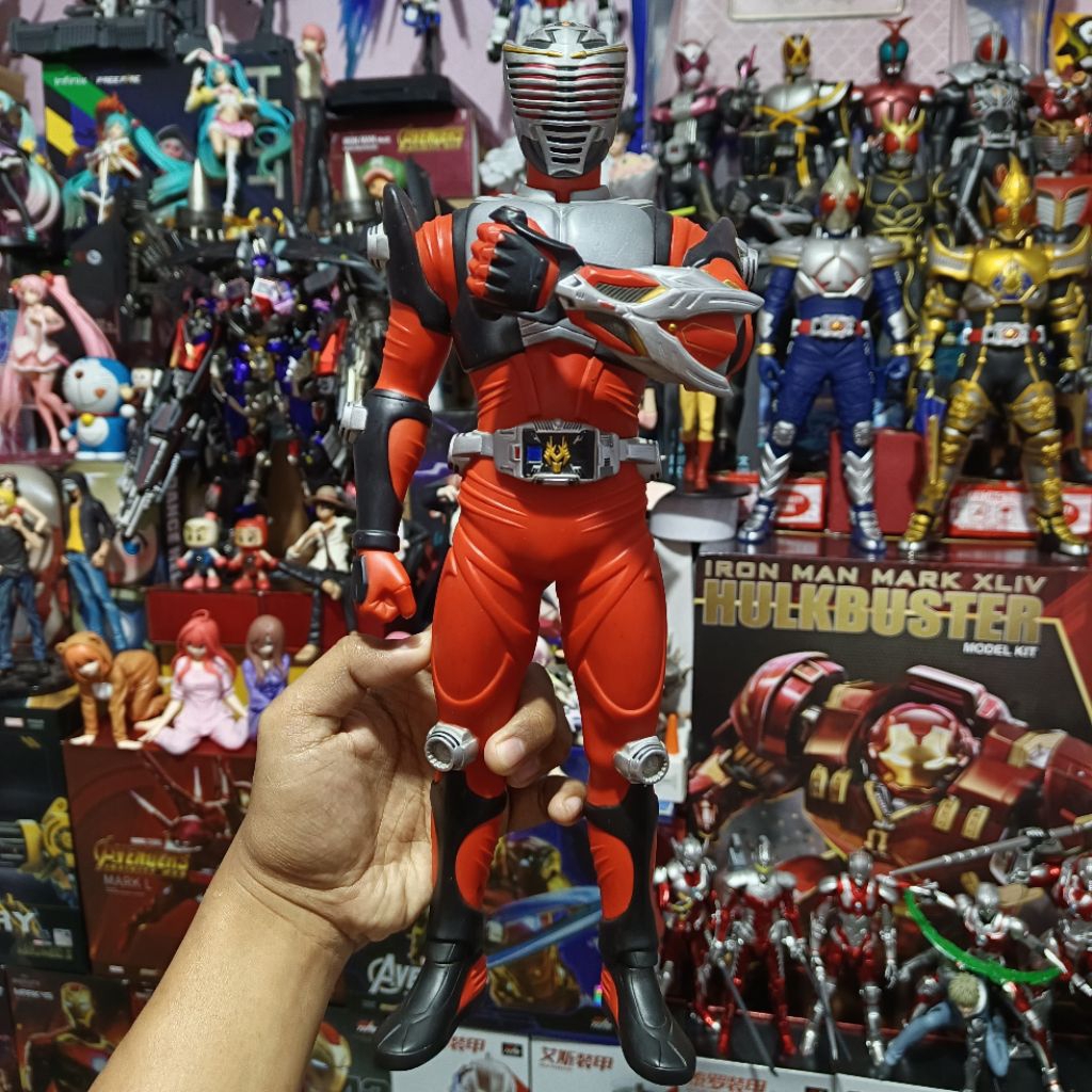 Big Sofubi 35cm Kamen Rider Ryuki Series ORIGINAL Banpresto Bandai