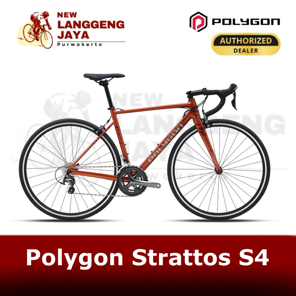 Polygon Sepeda Road Bike Strattos S4