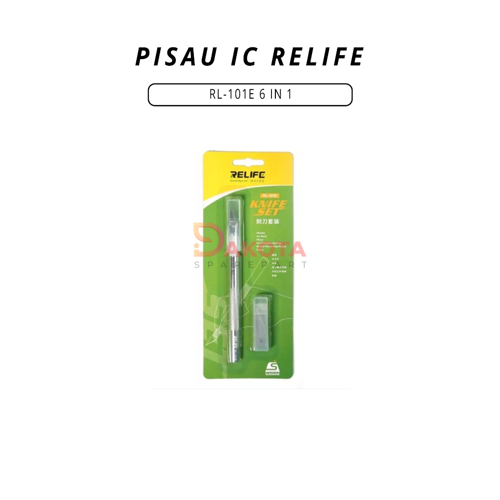 

PISAU IC RELIFE RL-101E 6 IN 1