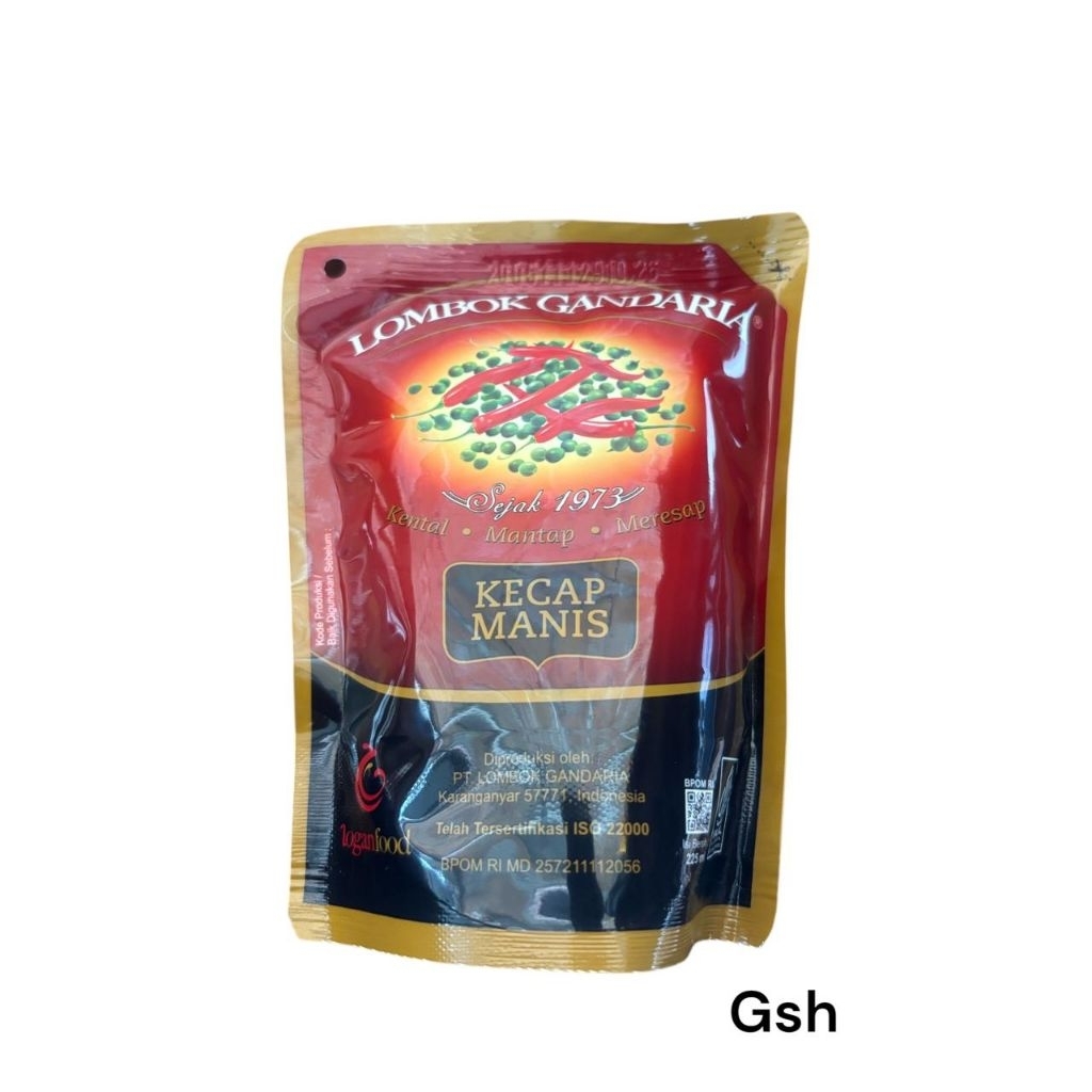 

Lombok Gandaria Kecap Manis Pouch 225 ml