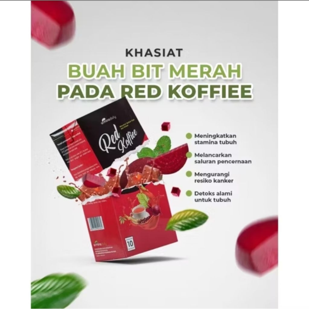 

Red Koffiee ArminaDaily /Kopi Merah 1 box isi 10 sachet