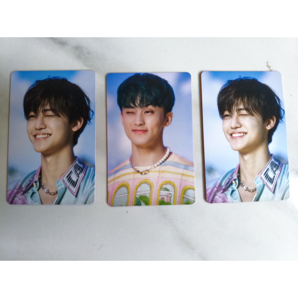 Photocard Jaemin wink, Mark wink dicon official