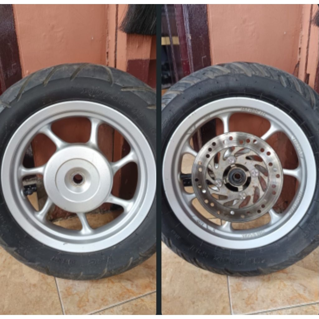 velg+ban ring12 Honda scoopy second
