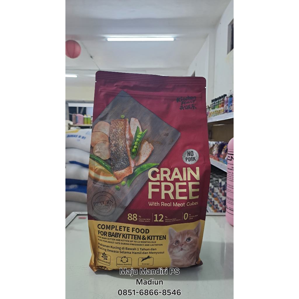 kitchen flavour kitten grain free Baby Kitten & Kitten Food