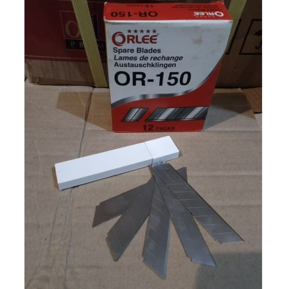 

ISI KARTER ORLE -150 PERPACK 12 KOTAK/60 pisau