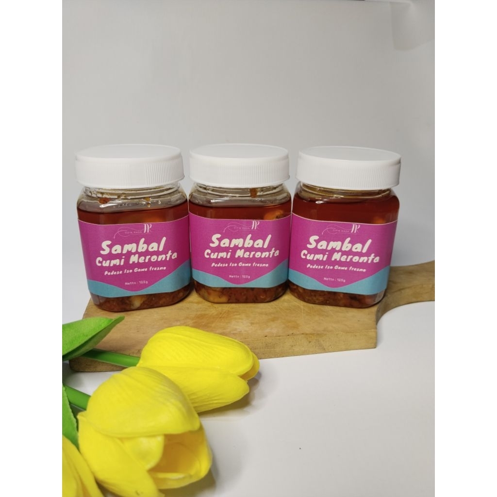 

SAMBAL PRAKTIS KEMASAN BOTOL, HALAL, LEZAT, TONGKOL, CUMI, BAWANG