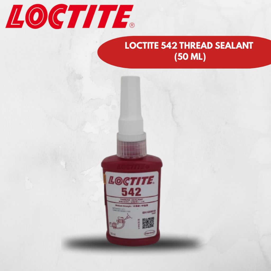 LOCTITE THREAD SEALANT 542 - 50 ML/ LEM PIPA BESI/LEM PIPA LOGAM/LEM FITTING