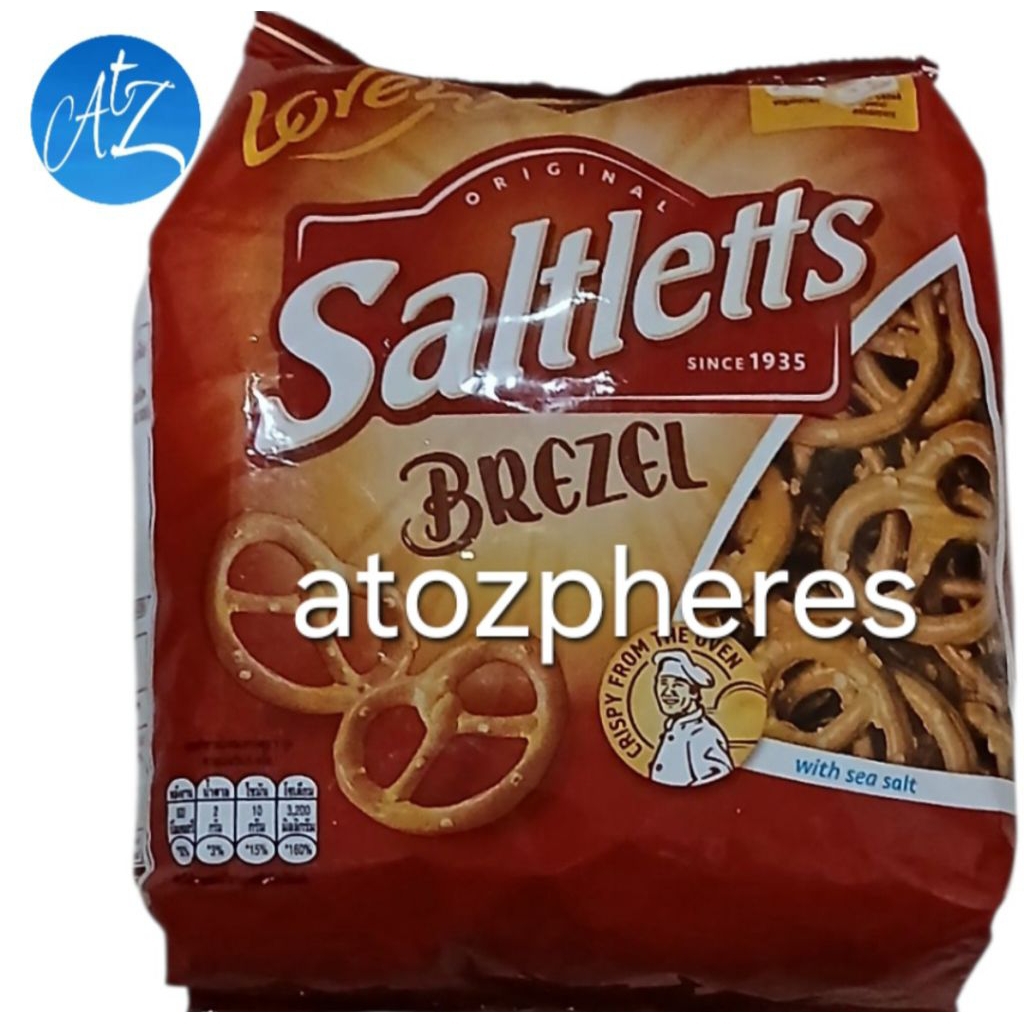 

Biskuit pretzel Lorenz ORIGINAL Saltletts BREZEL with Sea Salt 150g