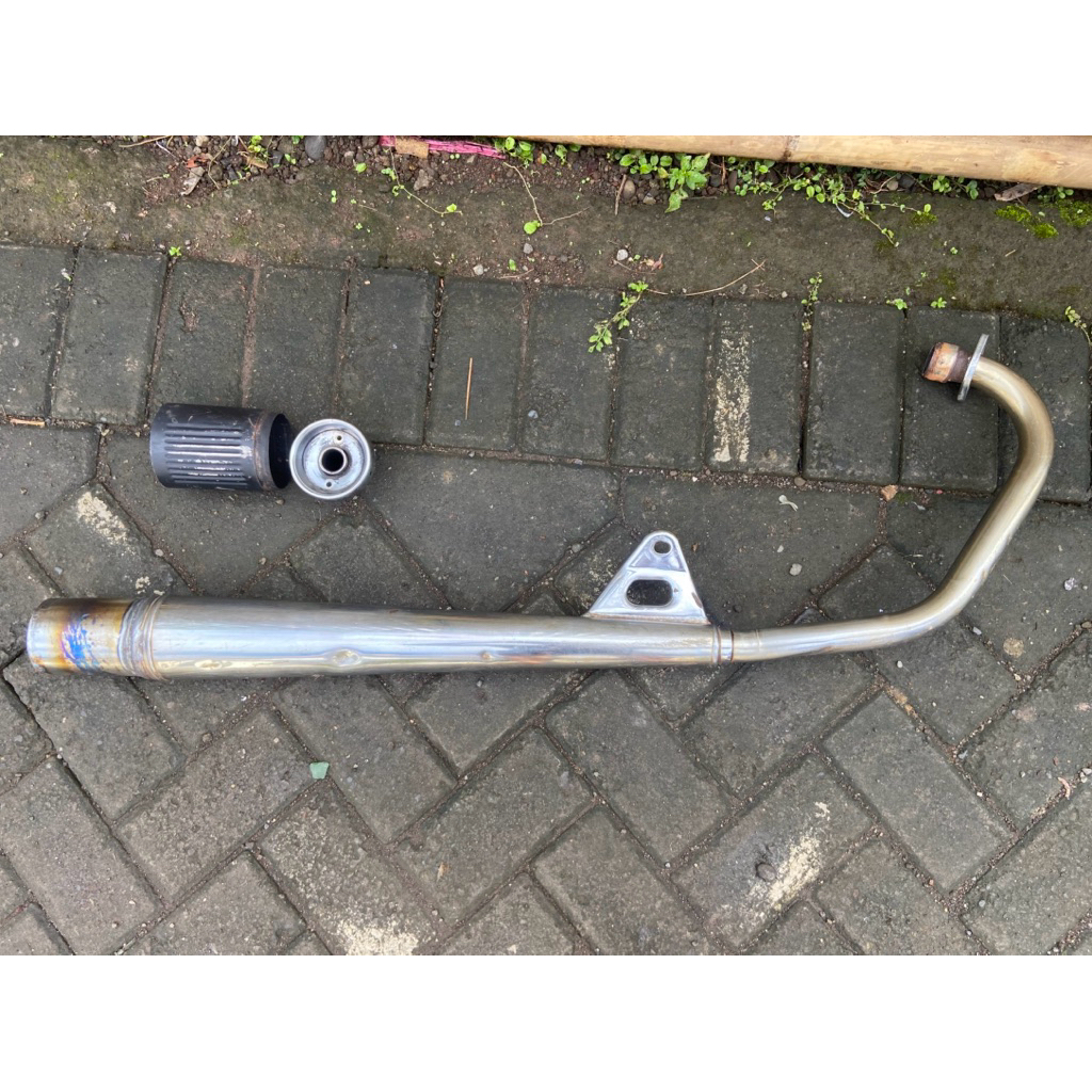 knalpot gl hm keg ori copotan bedel kleper dalam cover