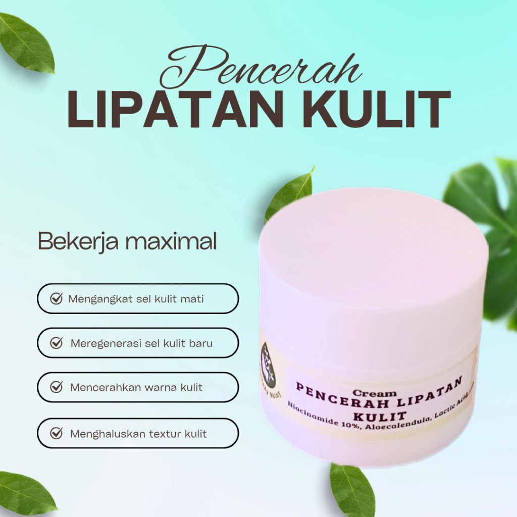 ZeevaZy - Cream Lipatan Kulit, siku, selangkangan, bokong, lutut.