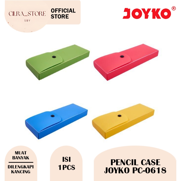 

Tempat Pensil Kotak | Pensil Case JOYKO - PC-0618 (1PCS)