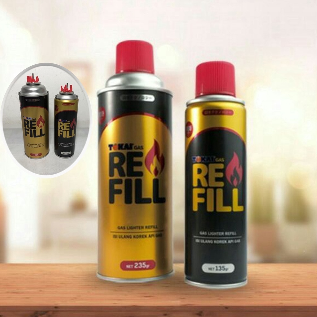 ISI ULANG GAS TOKAI ISI ULANG KOREK API GAS