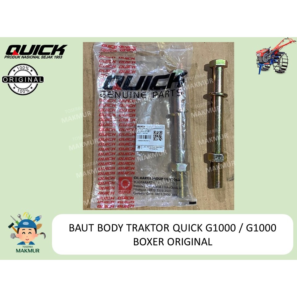 Baut Body Traktor Quick G1000 / Boxer /zeva /G3000