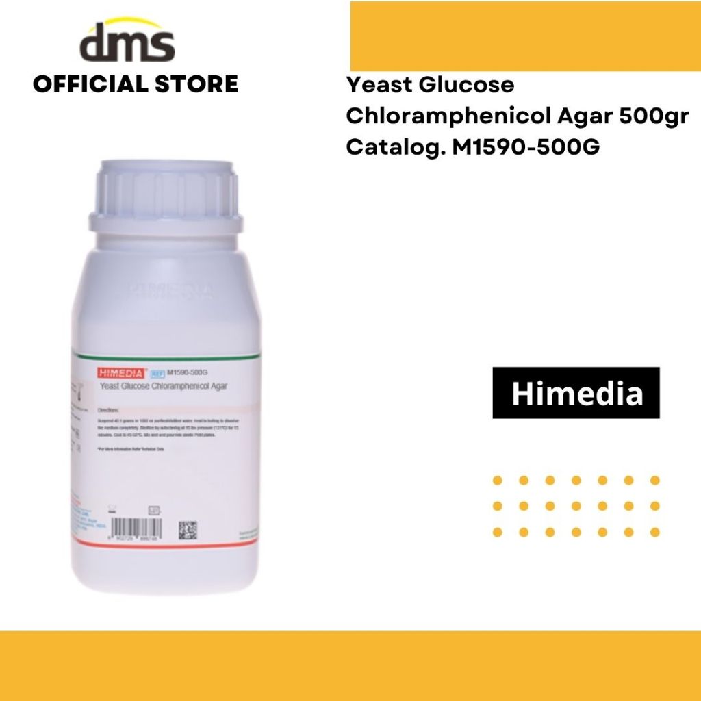 Yeast Glucose Chloramphenicol Agar 500gr Himedia