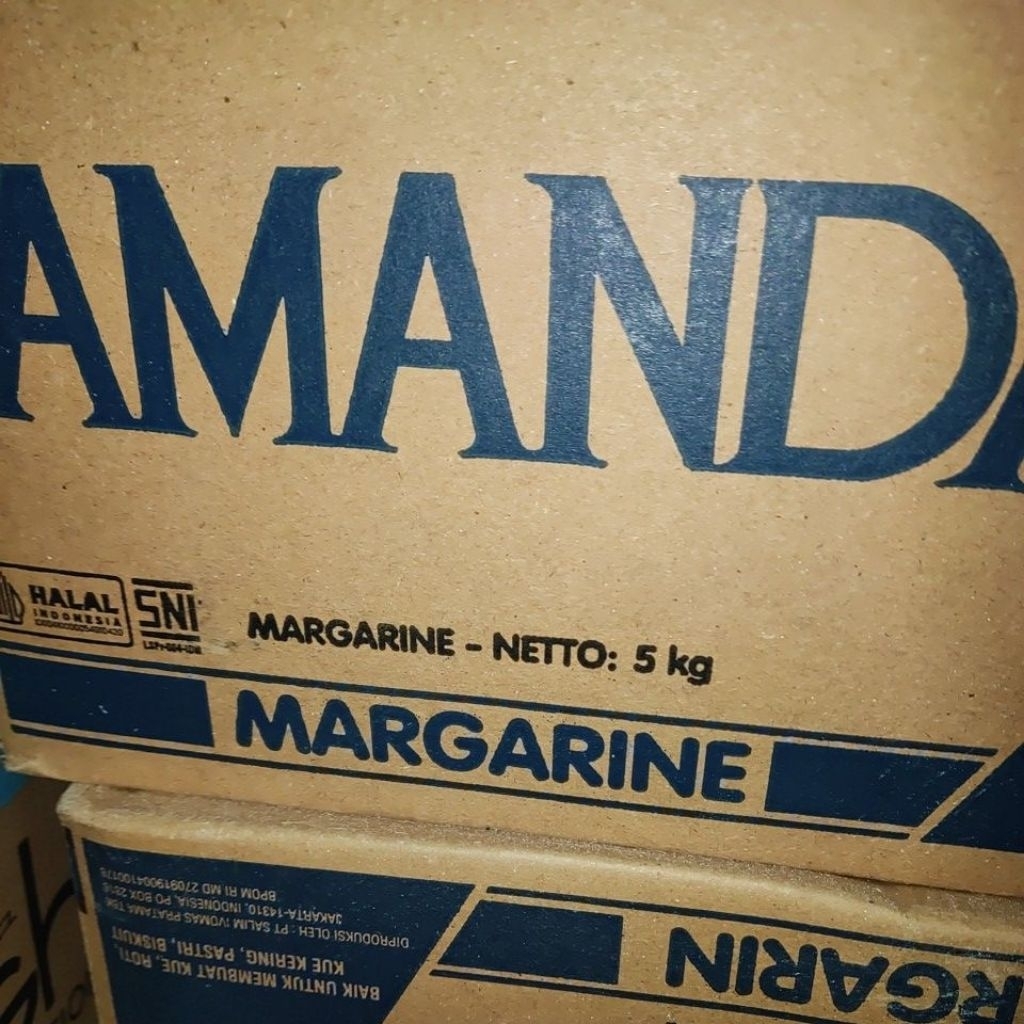 

margarine amanda 5 kg