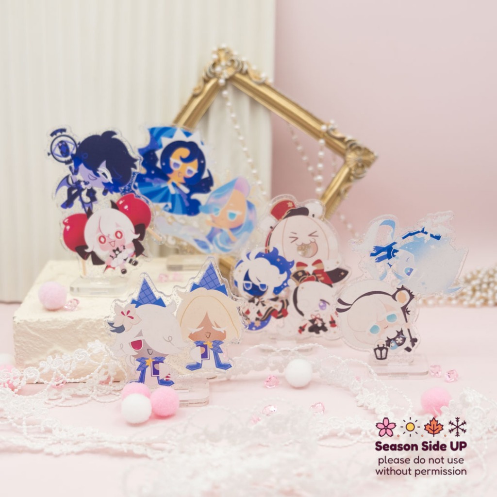 Cookie Run Kingdom Ovenbreak CRK Glitter Acrylic Standee | Fanart | Fanmerch | Anime | Manga | Game