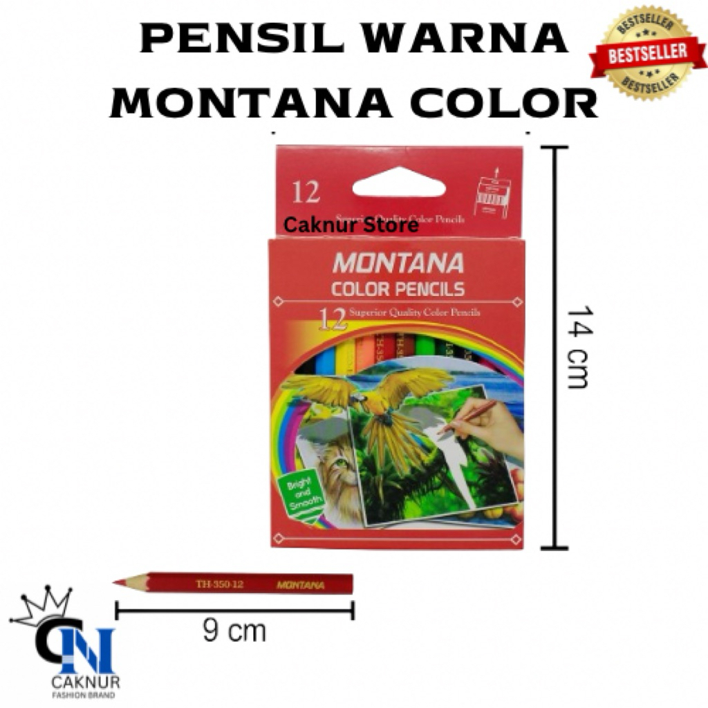 

PENSIL WARNA | PENSIL MONTANA WARNA | KONTANA TH - 350 / 12 WARNA