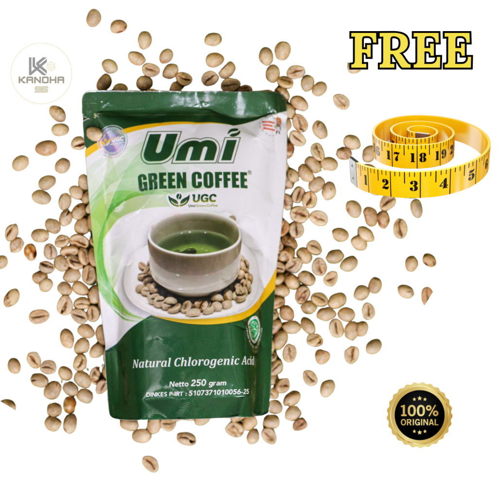 Umi Green Coffee pelangsing alami ugc green cofee kopi hijau pelangsing alami detoks ampuh