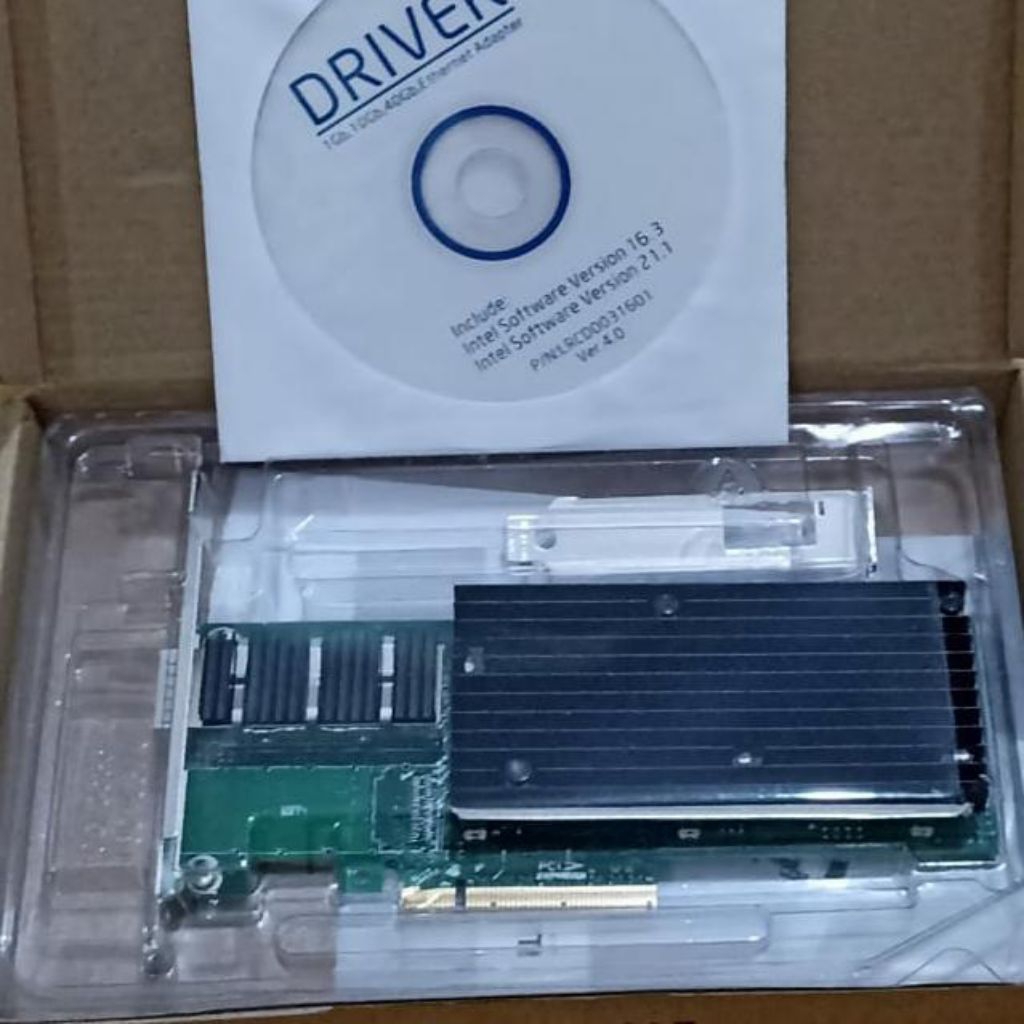 network card 40g based Intel Xl710 fiber optic server PC dell hp emc supermicro mikrotik mikrobit Ci