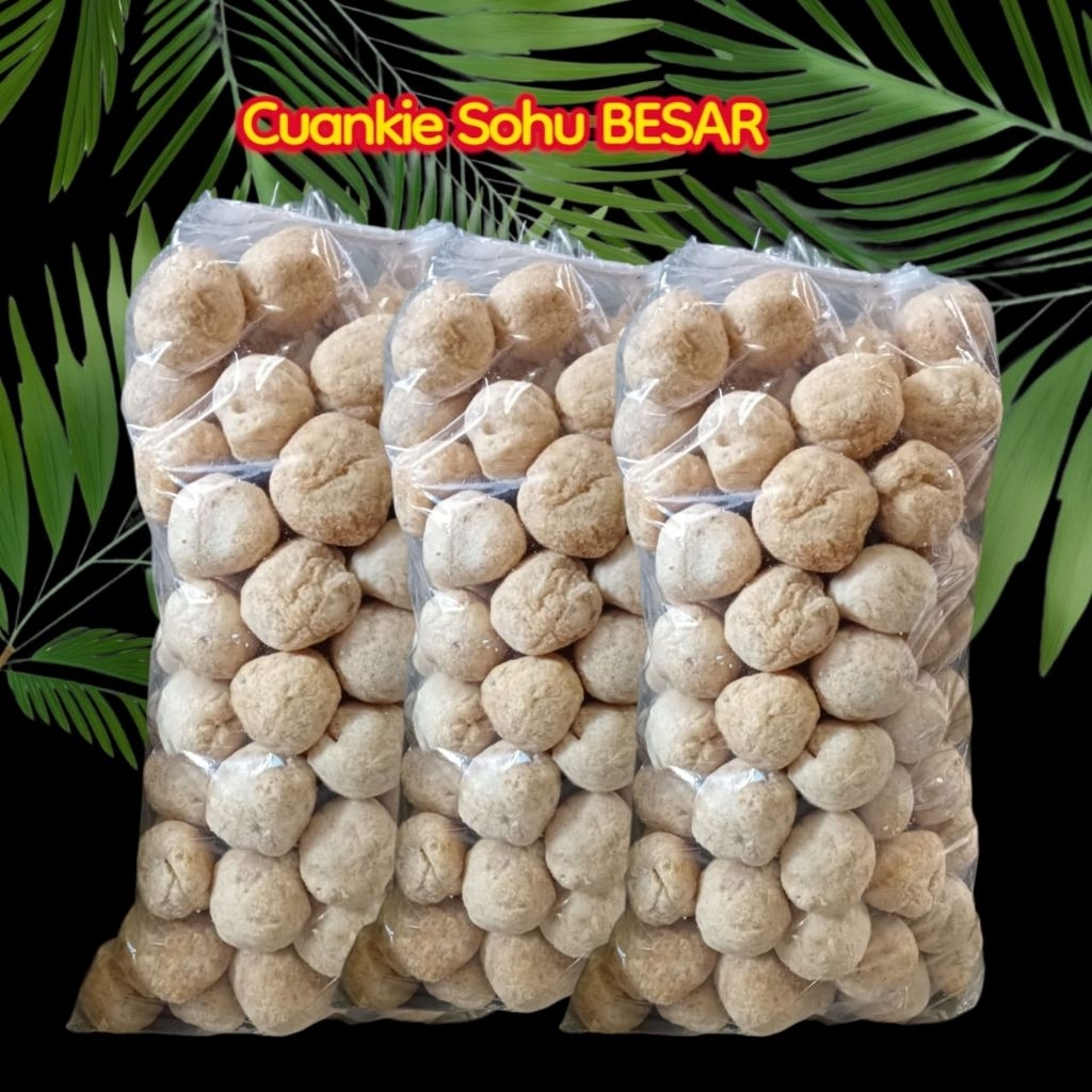 

Cuanki bulat /Sohu besar isi 100pcs free kardus