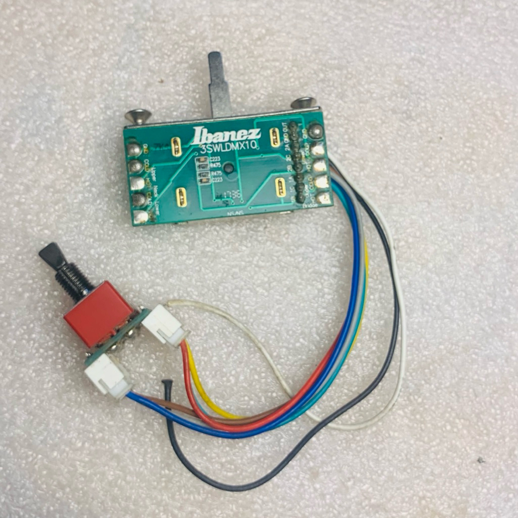 swith selector ibanez 3swldmx10 5way konfigurasi HH original ibanez AZ&prestige series