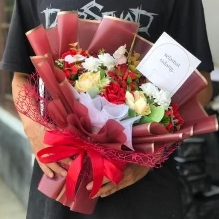 BOUQET BUNGA WISUDA