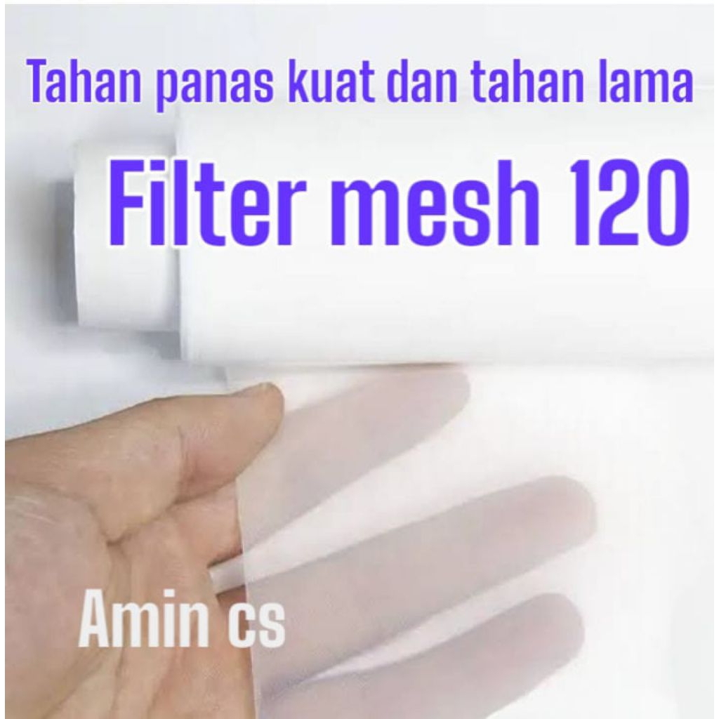 kain saringan nylon filter mesh 120