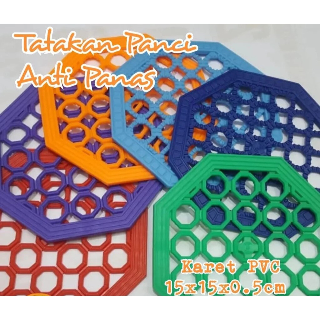 Tatakan Alas Panci Karet Rubber Anti Panas / Tatakan Panci Piring