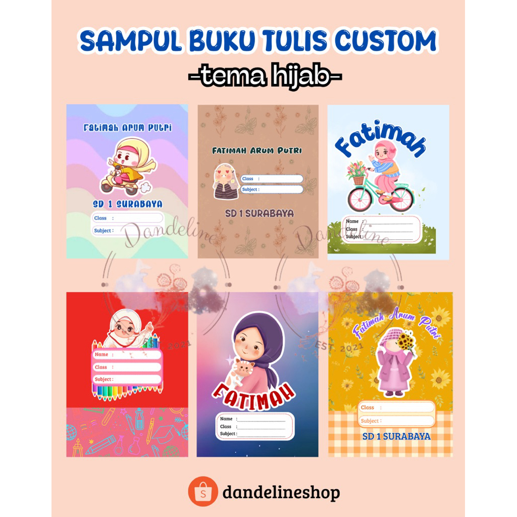 

BUKU TULIS TEMA HIJAB