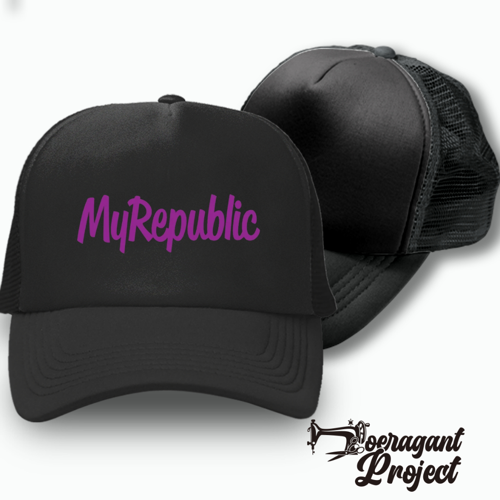 Topi Jaring MY REPUBLIC INTERNET TERBAIK TANPA BATAS JP