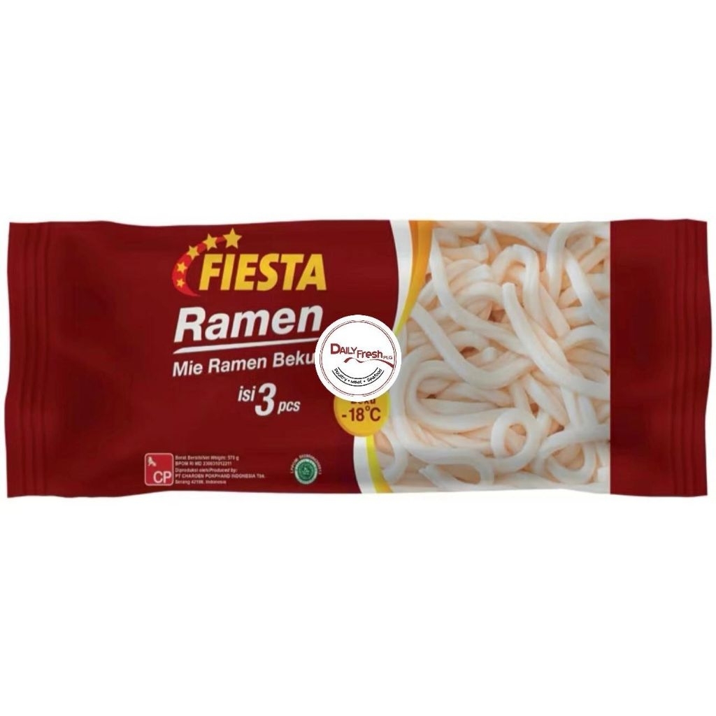 

FIESTA MIE RAMEN BEKU | JEPANG | FROZEN 570GR ISI 3PCS