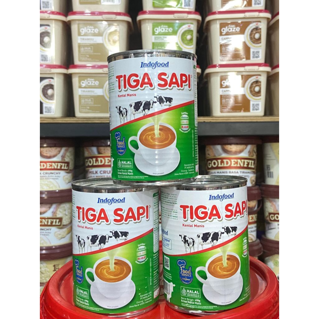 

Tiga Sapi Kental Manis 490 Gram