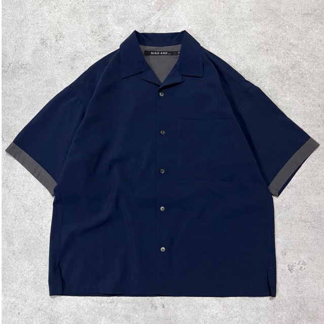 Kemeja Open collar Niko and.. Original