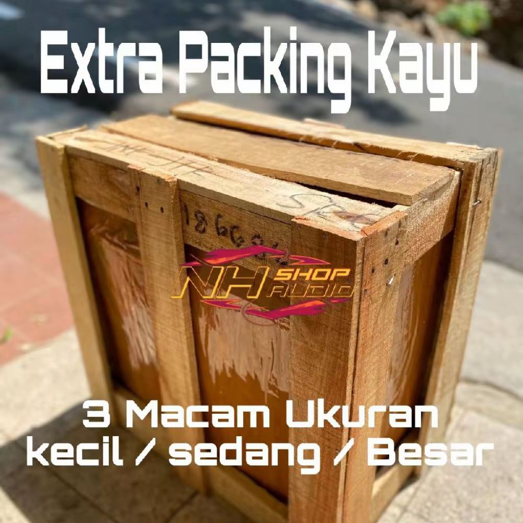 

Extra Packaging Kayu / Extra Packing / Extra Packing Kayu / Pack Kayu / Pack Kayu 3 Varian KECIL / SEDANG / BESAR.